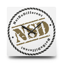 Load image into Gallery viewer, Stylish Acrylic Wall Clock with Motivational Quote - Perfect Home Decor for Timely Inspiration