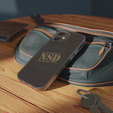 Load image into Gallery viewer, Stylish Clear Silicone Phone Case with NSD Logo