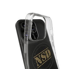 Load image into Gallery viewer, Stylish Clear Silicone Phone Case with NSD Logo