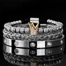 Load image into Gallery viewer, Diamond Roman  Bracelets