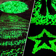 Load image into Gallery viewer, Glow in the Dark Garden Pebbles