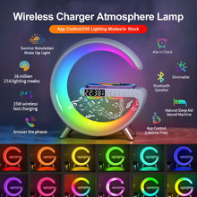 Load image into Gallery viewer, Bluetooth Speaker Wireless Charger Lamp