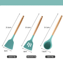 Load image into Gallery viewer, Non Stick Pot Spatula And Spoon