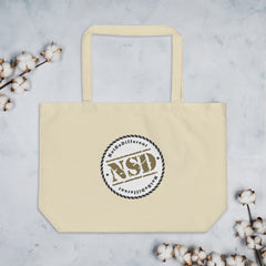 Large organic tote bag