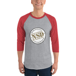 NSD 3/4 sleeve raglan shirt
