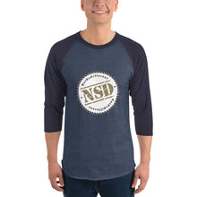 Load image into Gallery viewer, NSD 3/4 sleeve raglan shirt