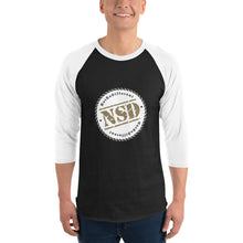 Load image into Gallery viewer, NSD 3/4 sleeve raglan shirt